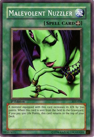 Malevolent Nuzzler (SYE-036) - Starter Deck: Yugi Evolution 1st Edition Starter Deck: Yugi Evolution Yugioh Single  Squirtle Squad Card Shop.