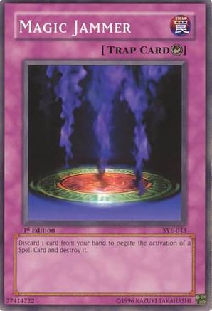 Magic Jammer (SYE-043) - Starter Deck: Yugi Evolution Unlimited Starter Deck: Yugi Evolution Yugioh Single  Squirtle Squad Card Shop.