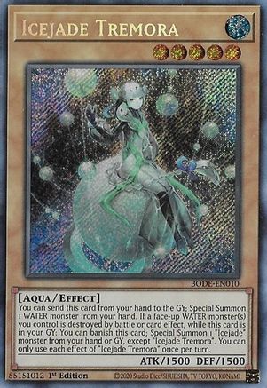 Icejade Tremora (BODE-EN010) - Burst of Destiny 1st Edition Burst of Destiny Yugioh Single  Squirtle Squad Card Shop.
