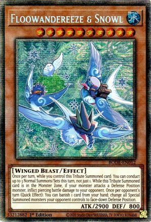 Floowandereeze & Snowl (Starlight Rare) (BODE-EN012) - Burst of Destiny 1st Edition Burst of Destiny Yugioh Single  Squirtle Squad Card Shop.