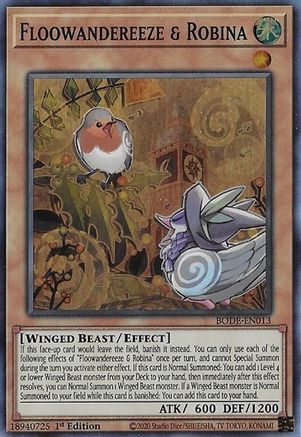 Floowandereeze & Robina (BODE-EN013) - Burst of Destiny 1st Edition Burst of Destiny Yugioh Single  Squirtle Squad Card Shop.