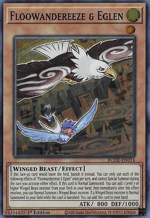 Floowandereeze & Eglen (BODE-EN014) - Burst of Destiny 1st Edition Burst of Destiny Yugioh Single  Squirtle Squad Card Shop.