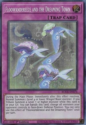 Floowandereeze and the Dreaming Town (BODE-EN074) - Burst of Destiny 1st Edition Burst of Destiny Yugioh Single  Squirtle Squad Card Shop.