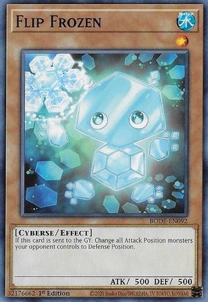 Flip Frozen (BODE-EN092) - Burst of Destiny 1st Edition Burst of Destiny Yugioh Single  Squirtle Squad Card Shop.