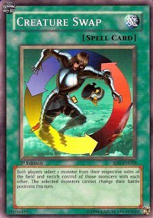 Creature Swap (SD1-EN018) - Structure Deck: Dragon's Roar Unlimited Structure Deck: Dragon's Roar Yugioh Single  Squirtle Squad Card Shop.
