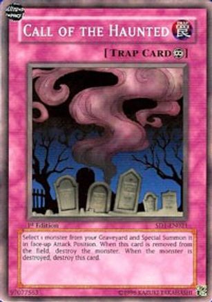 Call of the Haunted (SD1-EN021) - Structure Deck: Dragon's Roar 1st Edition Structure Deck: Dragon's Roar Yugioh Single  Squirtle Squad Card Shop.