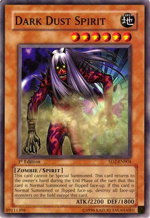 Dark Dust Spirit (SD2-EN004) - Structure Deck: Zombie Madness Unlimited Structure Deck: Zombie Madness Yugioh Single  Squirtle Squad Card Shop.