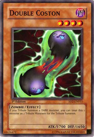 Double Coston (SD2-EN011) - Structure Deck: Zombie Madness Unlimited Structure Deck: Zombie Madness Yugioh Single  Squirtle Squad Card Shop.