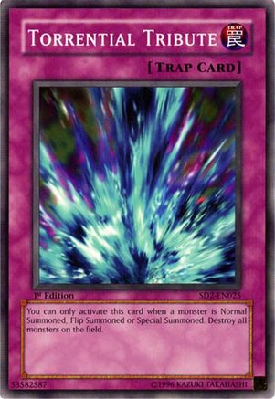 Torrential Tribute (SD2-EN025) - Structure Deck: Zombie Madness 1st Edition Structure Deck: Zombie Madness Yugioh Single  Squirtle Squad Card Shop.