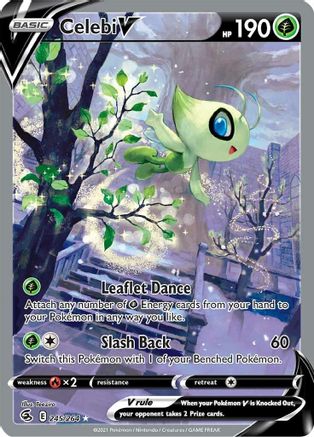 Celebi V 245/264 – Fusion Strike Alternate Art