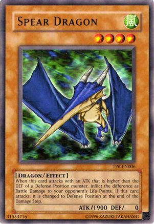 Spear Dragon (TP6-EN006) - Tournament Pack 6 Unlimited Tournament Pack 6 Yugioh Single  Squirtle Squad Card Shop.