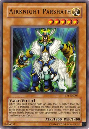 Airknight Parshath (TP6-EN007) - Tournament Pack 6 Unlimited Tournament Pack 6 Yugioh Single  Squirtle Squad Card Shop.