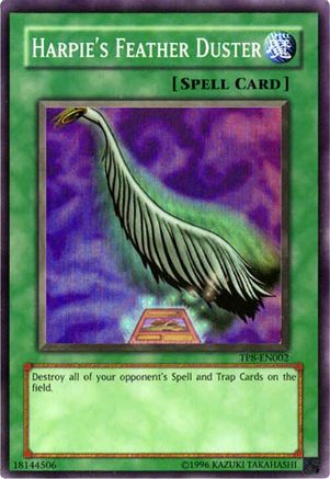 Harpie's Feather Duster (TP8-EN002) - Tournament Pack 8 Unlimited Tournament Pack 8 Yugioh Single  Squirtle Squad Card Shop.
