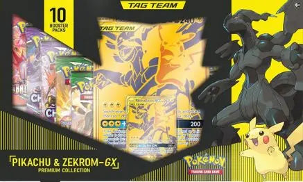 Pikachu & Zekrom GX Premium Collection Miscellaneous Cards & Products Pokemon Sealed  Squirtle Squad Card Shop.