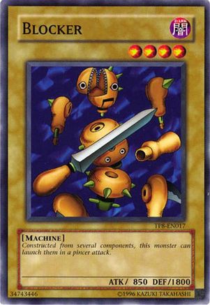 Blocker (TP8-EN017) - Tournament Pack 8 Unlimited Tournament Pack 8 Yugioh Single  Squirtle Squad Card Shop.