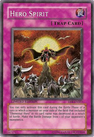Hero Spirit (DPK-ENSE3) - Duelist Pack Special Edition Limited Duelist Pack Special Edition Yugioh Single  Squirtle Squad Card Shop.