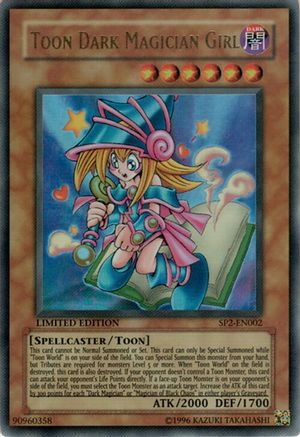 Toon Dark Magician Girl (SP2-EN002) - Sneak Preview Series 2 Limited Sneak Preview Series 2 Yugioh Single  Squirtle Squad Card Shop.
