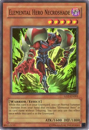 Elemental Hero Necroshade (GX1-EN001) - GX Duel Academy GBA Promo Limited GX Duel Academy GBA Promo Yugioh Single  Squirtle Squad Card Shop.