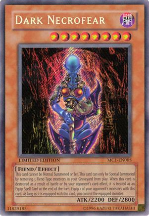 Dark Necrofear (MC1-EN005) - Master Collection Volume 1 Limited Master Collection Volume 1 Yugioh Single  Squirtle Squad Card Shop.