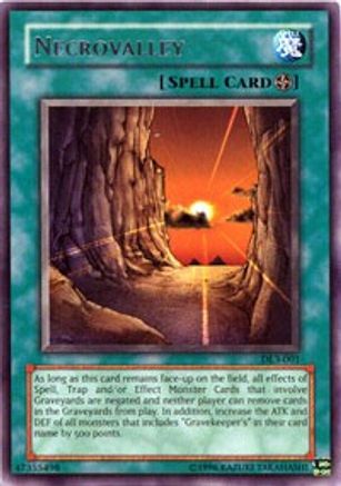 Necrovalley (DL3-001) - Duelist League Promo Limited Duelist League Promo Yugioh Single  Squirtle Squad Card Shop.