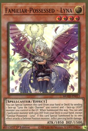 Familiar-Possessed - Lyna (MGED-EN013) - Maximum Gold: El Dorado 1st Edition Maximum Gold: El Dorado Yugioh Single  Squirtle Squad Card Shop.
