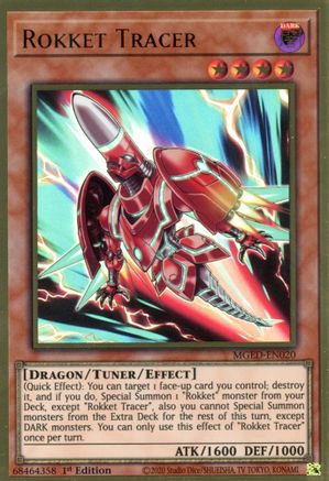 Rokket Tracer (MGED-EN020) - Maximum Gold: El Dorado 1st Edition Maximum Gold: El Dorado Yugioh Single  Squirtle Squad Card Shop.