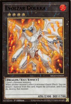 Evolzar Dolkka (MGED-EN029) - Maximum Gold: El Dorado 1st Edition Maximum Gold: El Dorado Yugioh Single  Squirtle Squad Card Shop.
