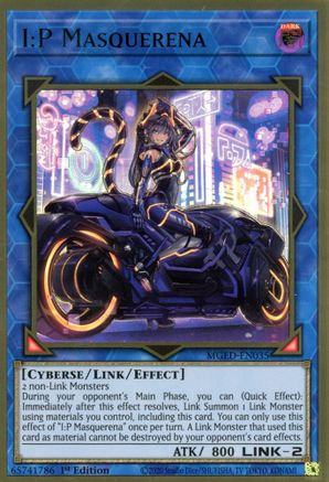 I:P Masquerena (Alternate Art) (MGED-EN035) - Maximum Gold: El Dorado 1st Edition Maximum Gold: El Dorado Yugioh Single  Squirtle Squad Card Shop.