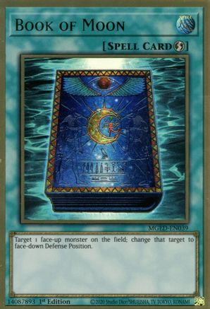 Book of Moon (MGED-EN039) - Maximum Gold: El Dorado 1st Edition Maximum Gold: El Dorado Yugioh Single  Squirtle Squad Card Shop.