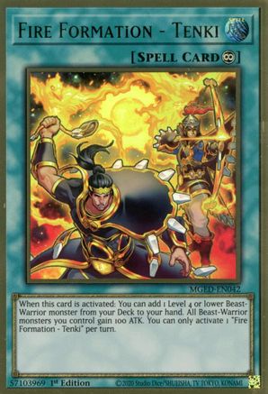 Fire Formation - Tenki (MGED-EN042) - Maximum Gold: El Dorado 1st Edition Maximum Gold: El Dorado Yugioh Single  Squirtle Squad Card Shop.