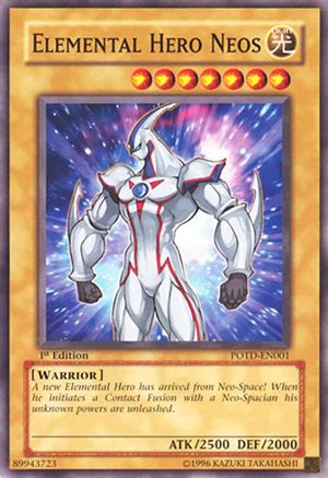 Elemental Hero Neos (POTD-EN001) - Power of the Duelist 1st Edition Power of the Duelist Yugioh Single  Squirtle Squad Card Shop.