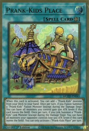 Prank-Kids Place (MGED-EN045) - Maximum Gold: El Dorado 1st Edition Maximum Gold: El Dorado Yugioh Single  Squirtle Squad Card Shop.