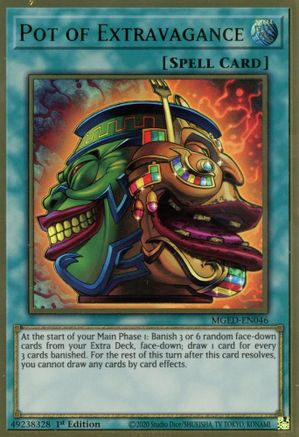 Pot of Extravagance (MGED-EN046) - Maximum Gold: El Dorado 1st Edition Maximum Gold: El Dorado Yugioh Single  Squirtle Squad Card Shop.
