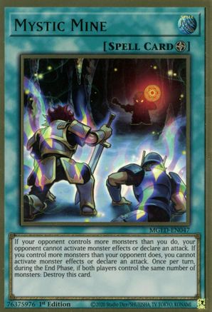 Mystic Mine (MGED-EN047) - Maximum Gold: El Dorado 1st Edition Maximum Gold: El Dorado Yugioh Single  Squirtle Squad Card Shop.