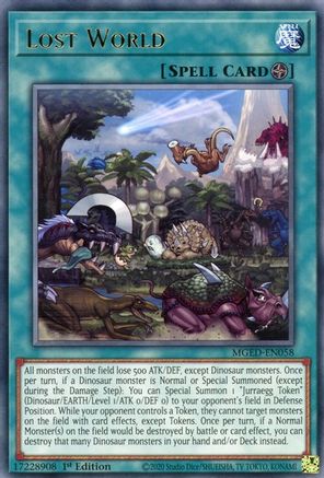 Lost World (MGED-EN058) - Maximum Gold: El Dorado 1st Edition Maximum Gold: El Dorado Yugioh Single  Squirtle Squad Card Shop.