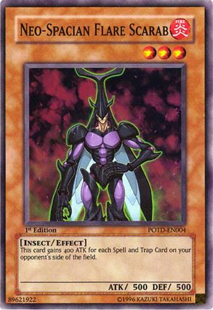 Neo-Spacian Flare Scarab (POTD-EN004) - Power of the Duelist Unlimited Power of the Duelist Yugioh Single  Squirtle Squad Card Shop.