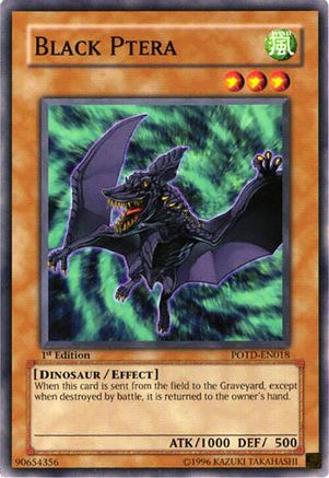 Black Ptera (POTD-EN018) - Power of the Duelist Unlimited Power of the Duelist Yugioh Single  Squirtle Squad Card Shop.