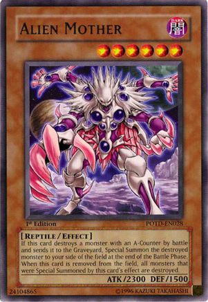 Alien Mother (POTD-EN028) - Power of the Duelist Unlimited Power of the Duelist Yugioh Single  Squirtle Squad Card Shop.