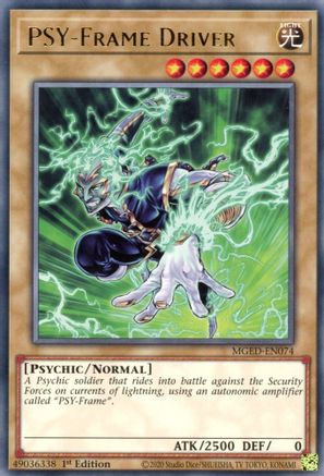 PSY-Frame Driver (MGED-EN074) - Maximum Gold: El Dorado 1st Edition Maximum Gold: El Dorado Yugioh Single  Squirtle Squad Card Shop.