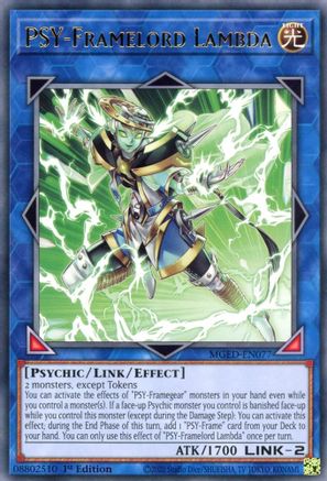 PSY-Framelord Lambda (MGED-EN077) - Maximum Gold: El Dorado 1st Edition Maximum Gold: El Dorado Yugioh Single  Squirtle Squad Card Shop.
