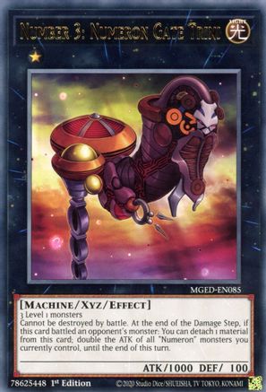 Number 3: Numeron Gate Trini (MGED-EN085) - Maximum Gold: El Dorado 1st Edition Maximum Gold: El Dorado Yugioh Single  Squirtle Squad Card Shop.