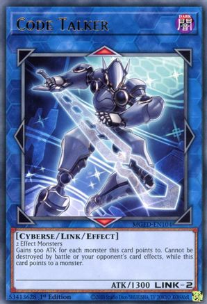 Code Talker (MGED-EN104) - Maximum Gold: El Dorado 1st Edition Maximum Gold: El Dorado Yugioh Single  Squirtle Squad Card Shop.