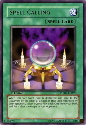Spell Calling (POTD-EN039) - Power of the Duelist 1st Edition Power of the Duelist Yugioh Single  Squirtle Squad Card Shop.