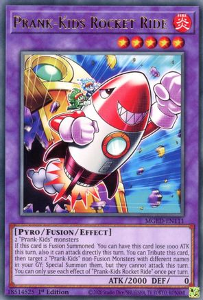 Prank-Kids Rocket Ride (MGED-EN111) - Maximum Gold: El Dorado 1st Edition Maximum Gold: El Dorado Yugioh Single  Squirtle Squad Card Shop.