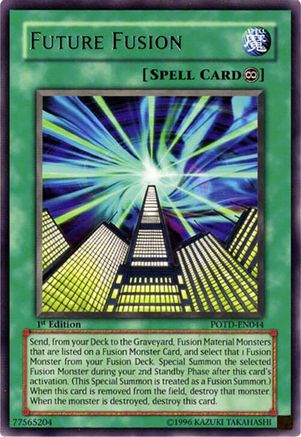 Future Fusion (POTD-EN044) - Power of the Duelist 1st Edition Power of the Duelist Yugioh Single  Squirtle Squad Card Shop.