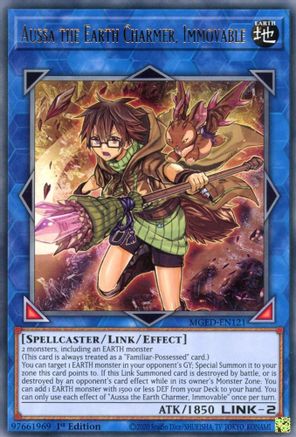 Aussa the Earth Charmer, Immovable (MGED-EN121) - Maximum Gold: El Dorado 1st Edition Maximum Gold: El Dorado Yugioh Single  Squirtle Squad Card Shop.