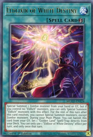 Eldlixir of White Destiny (MGED-EN124) - Maximum Gold: El Dorado 1st Edition Maximum Gold: El Dorado Yugioh Single  Squirtle Squad Card Shop.
