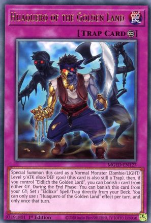Huaquero of the Golden Land (MGED-EN127) - Maximum Gold: El Dorado 1st Edition Maximum Gold: El Dorado Yugioh Single  Squirtle Squad Card Shop.