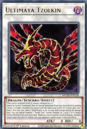 Ultimaya Tzolkin (MGED-EN138) - Maximum Gold: El Dorado 1st Edition Maximum Gold: El Dorado Yugioh Single  Squirtle Squad Card Shop.