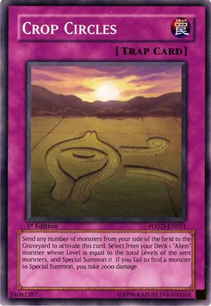 Crop Circles (POTD-EN051) - Power of the Duelist Unlimited Power of the Duelist Yugioh Single  Squirtle Squad Card Shop.